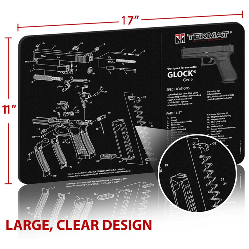 Glock Gen 5 TekMat Gun Cleaning Mat