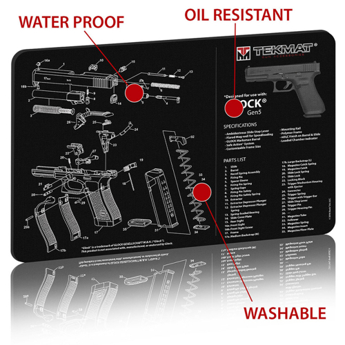 Glock Gen 5 TekMat Gun Cleaning Mat