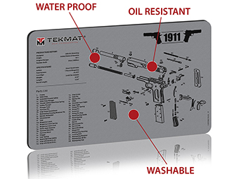 1911 Tekmat 17-inch Shooting Mat