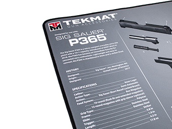 Ultra 20” Sig Sauer P365 Gun Cleaning Mat by TekMat