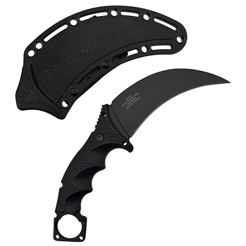 9-Inch Obsidian Black Fixed Knife