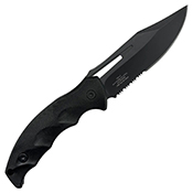 9-Inch Obsidian Black Fixed Knife