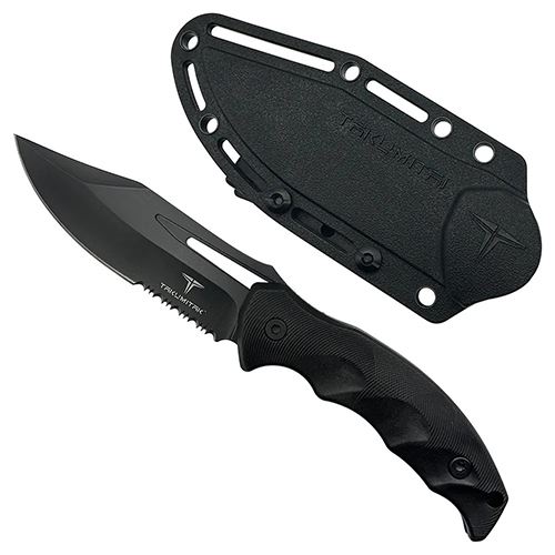 9-Inch Obsidian Black Fixed Knife