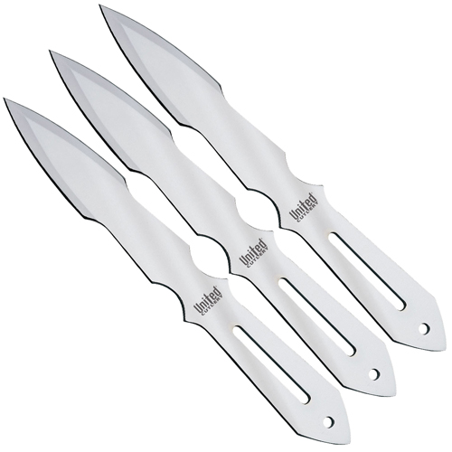 United Cutlery Lightning Bolt Triple Throwing Knife Set