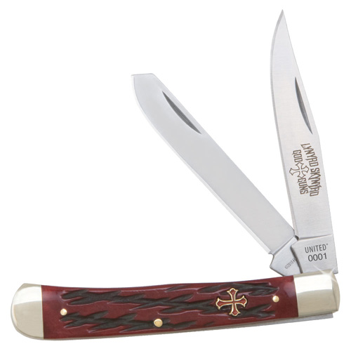United Cutlery Lynyrd Skynyrd God Guns Trapper Folding Knife Box Set