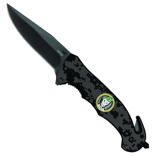 United Cutlery S.O.A Black Camouflage Folding Knife