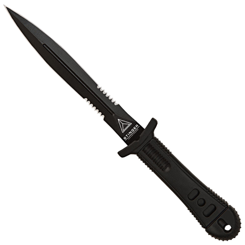 United Cutlery Special Agent Stinger Stiletto Knife with Nylon Sheath - Black
