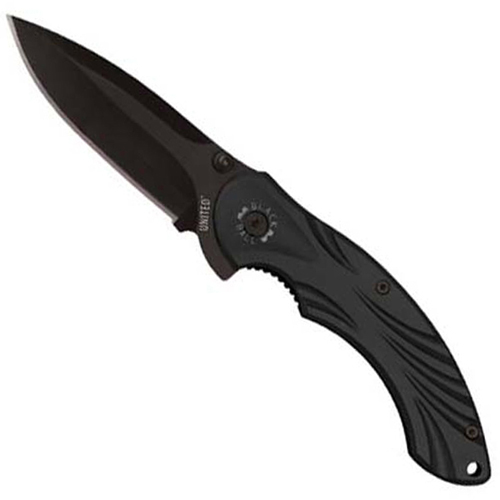 United Cutlery Black Ball Aluminum Handle Folding Knife