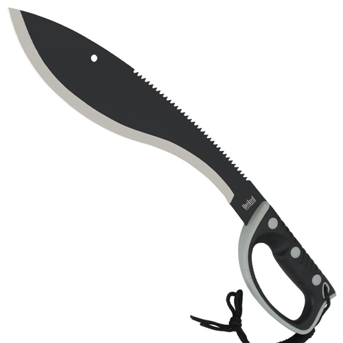 United Cutlery Colombian Survival Sawback Kukri Machete - Black