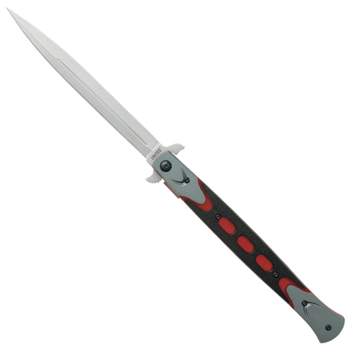 United Cutlery Mini Rampage Red Black Handle Folding Knife