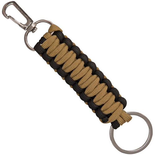 United Cutlery Elite Forces Paracord Keychain - Coyote/Black