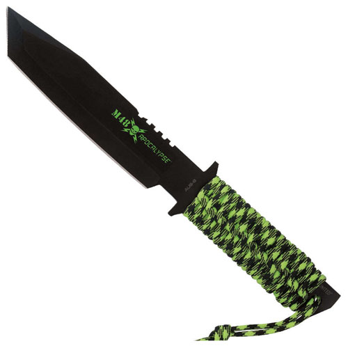 United Cutlery M48 Apocalypse Fighter Knife with Paracord Bracelet