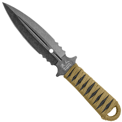 United Cutlery Black Ronin Double Edge Boot Knife
