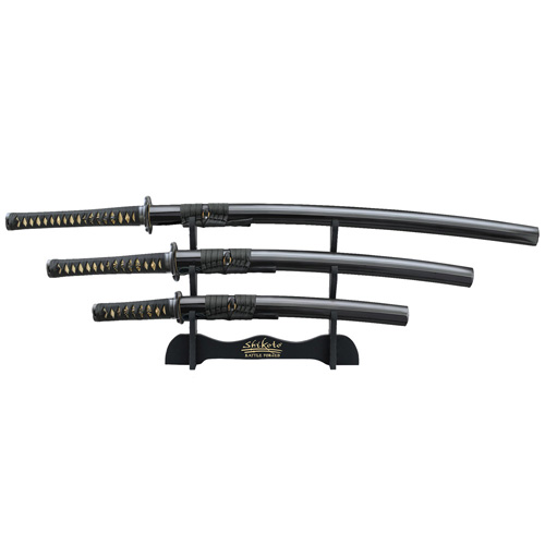 United Cutlery Shikoto Longquan Master Three Pieces Sword Set