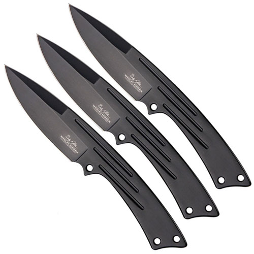 United Cutlery Wes Hibben Large Triple Throwing Knife Set
