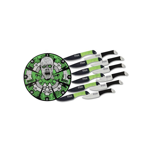 Zombie Getaway Neon Target And Throwing Set