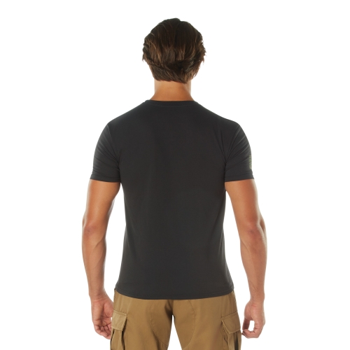 Ultra Force Distressed US Flag Athletic Fit T-Shirt