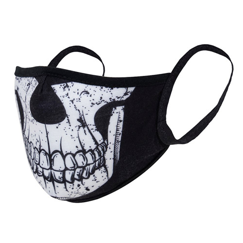 Ultra Force Half Skull Face Mask 3-Layer 