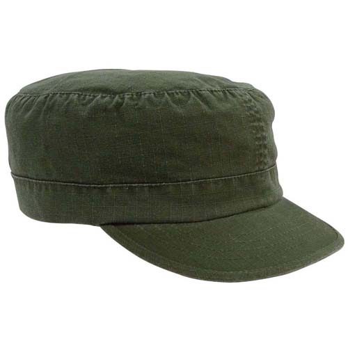 Womens Adjustable Vintage Fatigue Caps