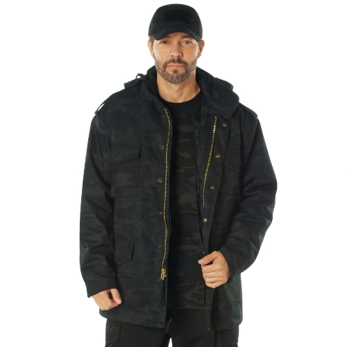 Ultra Force Mens M-65 Camo Field Jacket