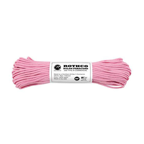 Nylon Paracord Type III 550 LB 100 Feet