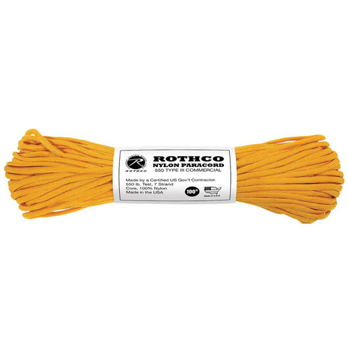 Nylon Paracord Type III 550 LB 100 Feet