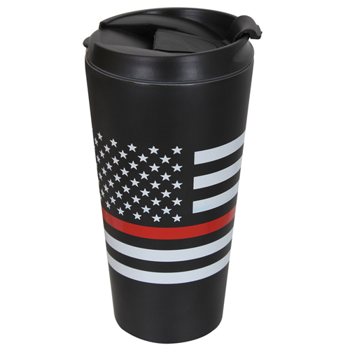 Thin Red Line Travel Mug