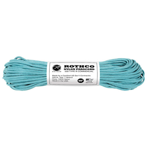 Nylon Paracord Type III 550 LB 100 Feet