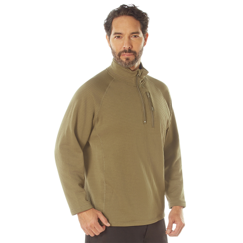 Ultra Force Long Sleeve Grid Fleece Pullover