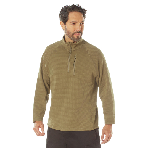 Ultra Force Long Sleeve Grid Fleece Pullover