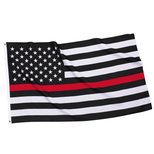 Thin Red Line US Flag