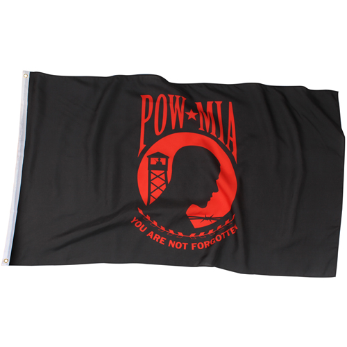 Red POW-MIA Flag