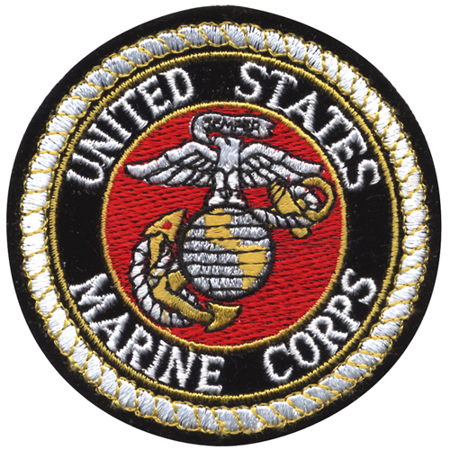 Deluxe USMC Round Patch