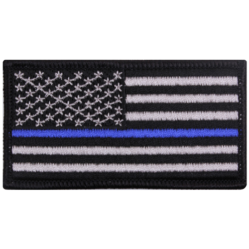 Ultra Force Thin Blue Line Flag Patch