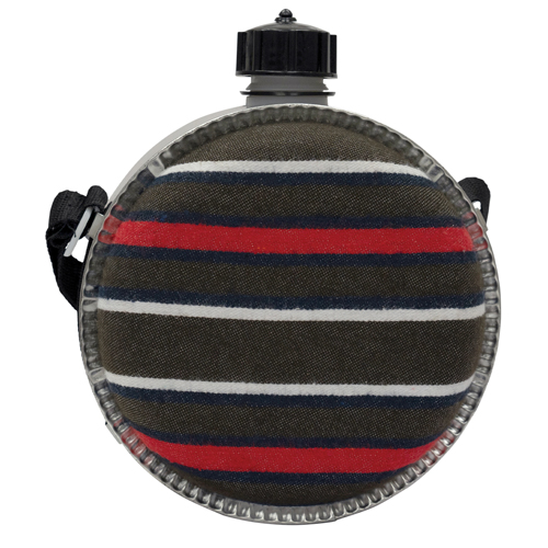 2 Quart Striped Desert Canteen