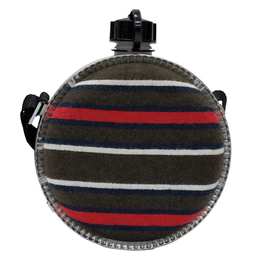2 Quart Striped Desert Canteen