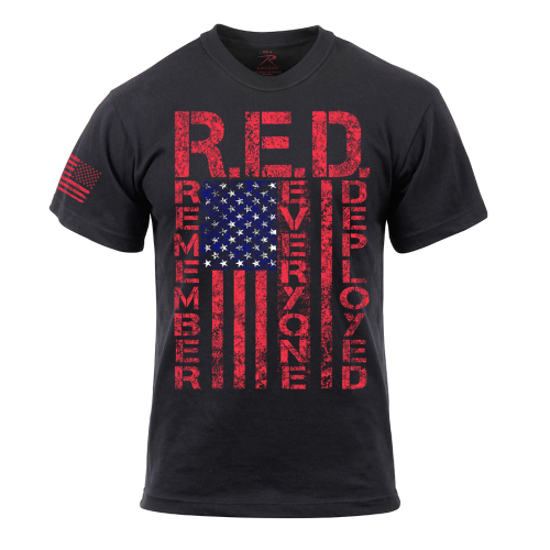 Athletic Fit Remember Everyone Deployed T-Shirt