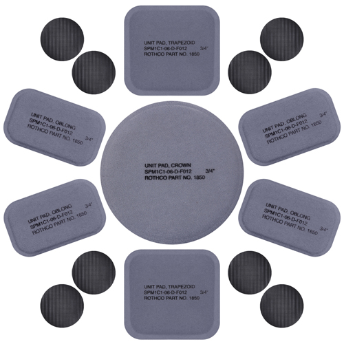 Ultra Force Tactical Helmet Replacement Pad Set