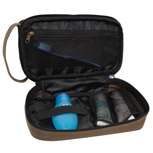Deluxe Canvas Travel Kit - One Size