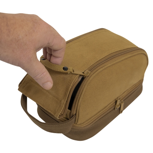 Deluxe Canvas Travel Kit - One Size