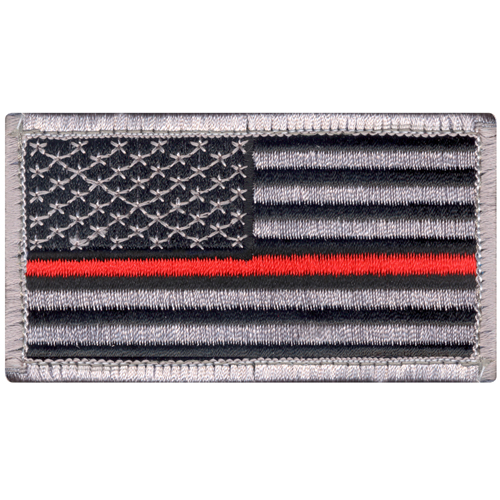Ultra Force Thin Red Line US Flag Patch