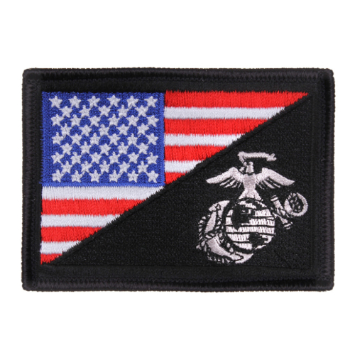 US Flag /USMC Eagle/ Globe and Anchor Morale Patch