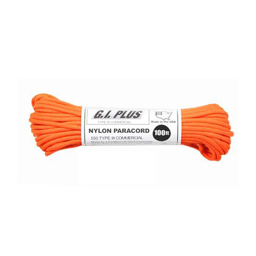 Nylon Paracord Type III 550 LB 100 Feet