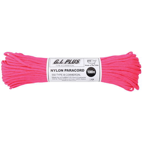 Nylon Paracord Type III 550 LB 100 Feet