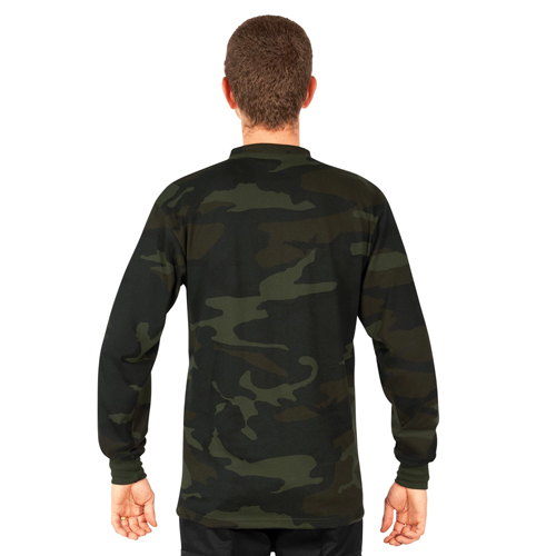 Long Sleeve Henley T-Shirt