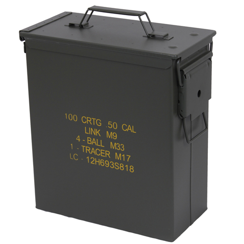 Mil Spec Ammo Cans .50 Caliber Tall
