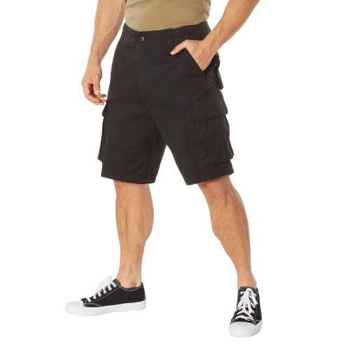 Vintage Solid Paratrooper Cargo Short