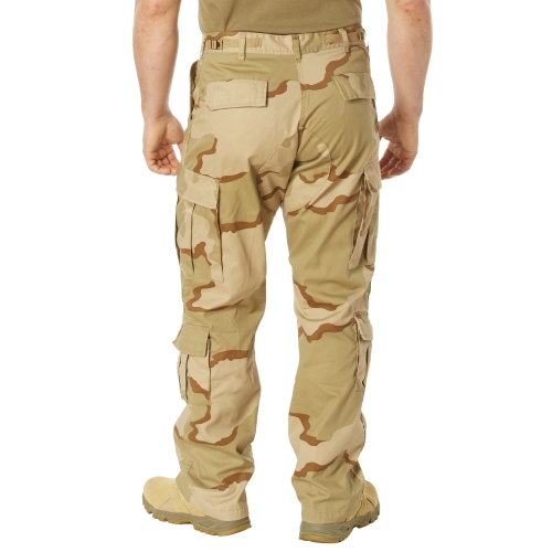 Vintage Camo Paratrooper Fatigue Pants