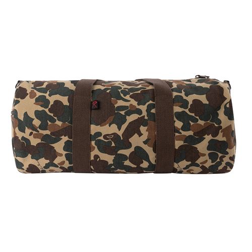 Camo Canvas Duffle Bag