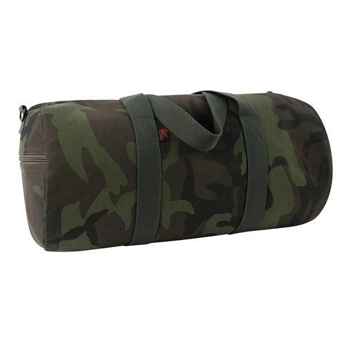Camo Canvas Duffle Bag